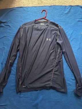 Under Armour Men's Long Sleeve Performance Tee - Navy